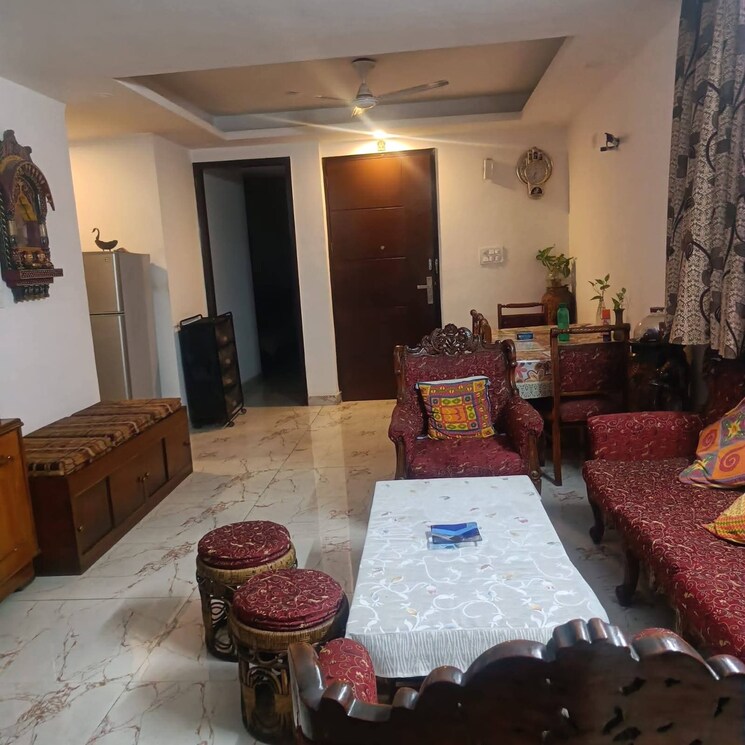 Living Room, saket 3 Bedroom 1500 Sq.Ft. Builder Floor In Saket Delhi 9598583