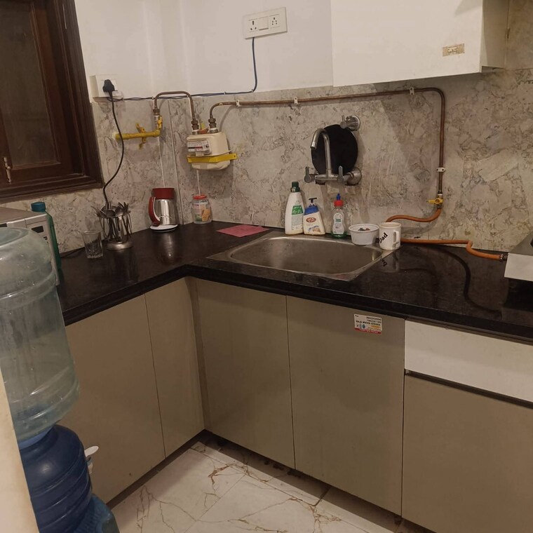 Kitchen, saket 3 Bedroom 1500 Sq.Ft. Builder Floor In Saket Delhi 9598583