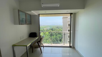 Balcony in 3 BHK Apartment at Cosmic Heights, Bhakti Park – for Rent
