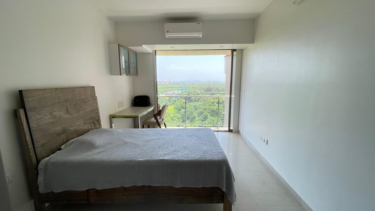 Bedroom, cosmic-heights 3 Bedroom 1130 Sq.Ft. Apartment In Bhakti Park Mumbai 9598382