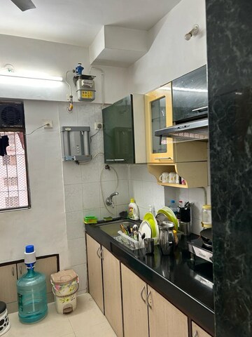 Kitchen in 1 BHK Apartment at Ajmera Odyessey Apartment, Bhakti Park – for Rent
