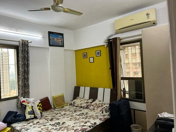 Bedroom in 1 BHK Apartment at Ajmera Odyessey Apartment, Bhakti Park – for Rent