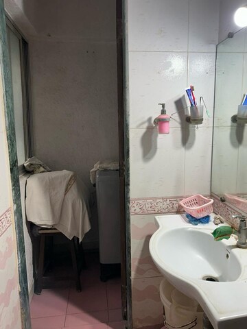 Bathroom in 1 BHK Apartment at Ajmera Odyessey Apartment, Bhakti Park – for Rent