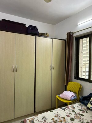 Bedroom in 1 BHK Apartment at Ajmera Odyessey Apartment, Bhakti Park – for Rent