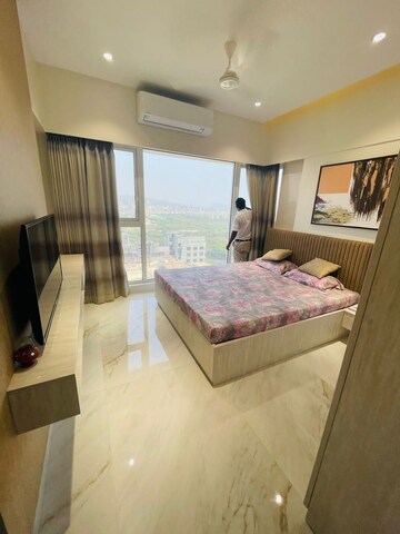 Bedroom in 4 BHK Apartment at Ajmera Treon, Bhakti Park – for Rent
