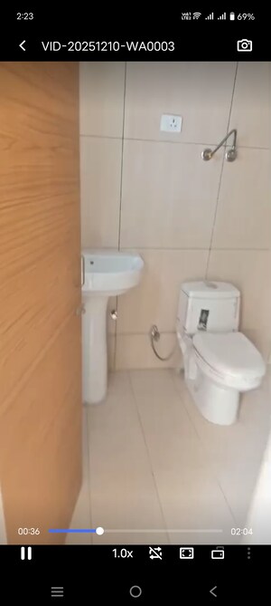 Bathroom in 4 BHK Apartment at JKG Palm Resort, Raj Nagar Extension – for Sale