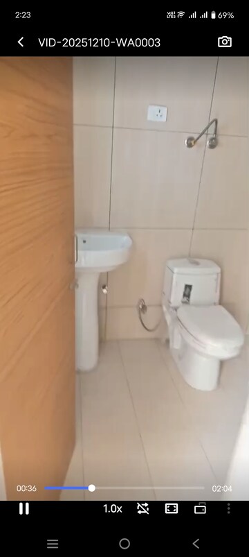 Bathroom in 4 BHK Apartment at JKG Palm Resort, Raj Nagar Extension – for Sale