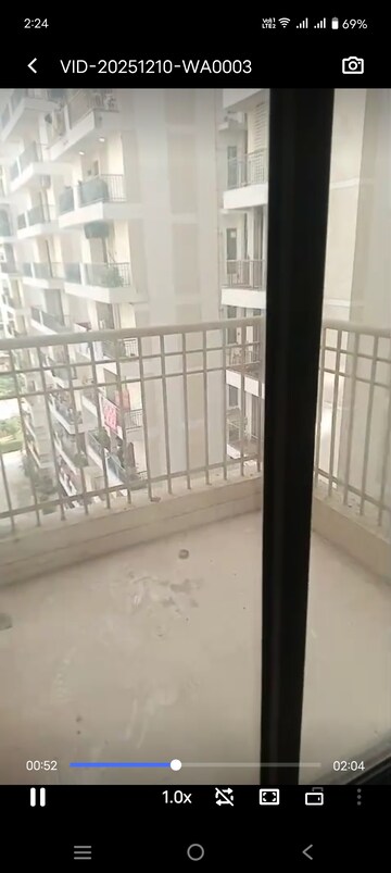 Balcony in 4 BHK Apartment at JKG Palm Resort, Raj Nagar Extension – for Sale