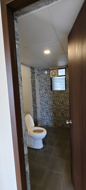 Bathroom in 3 BHK Apartment at Vajram Newtown, Thanisandra Main Road – for Rent