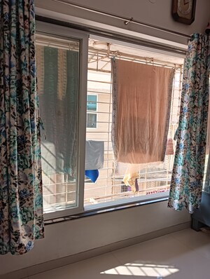 Balcony in 1 BHK Apartment at GRPM Zee Heights, Vile Parle East – for Rent