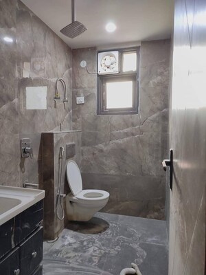 Bathroom in 3 BHK Builder Floor at Saket – for Rent