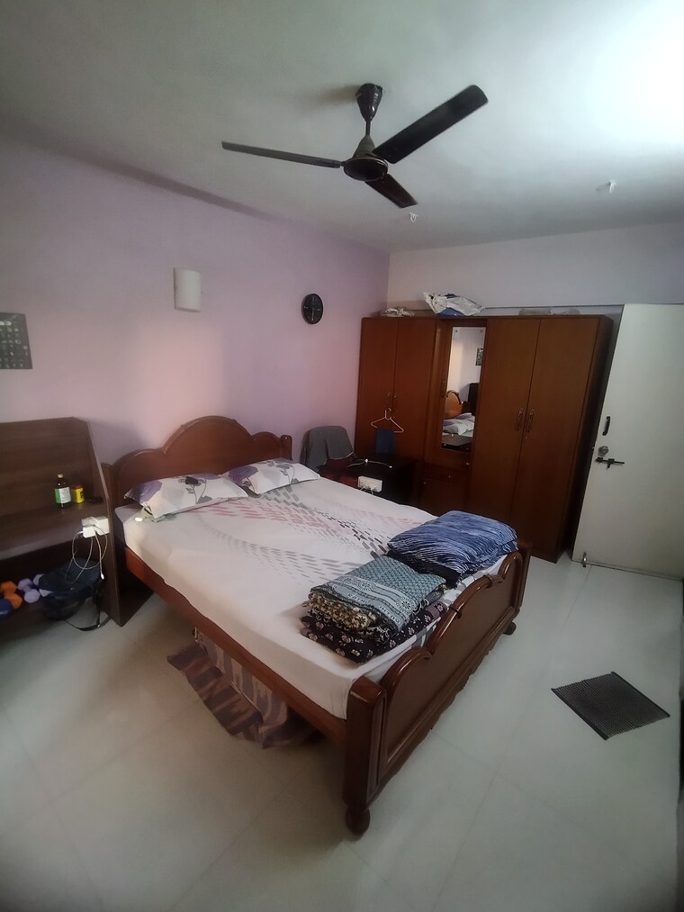 Master Bedroom, kumar-suraksha 2 Bedroom 1000 Sq.Ft. Apartment In Kondhwa Pune 9598968