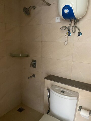 Bathroom in 3 BHK Apartment at Puri Anand Villas Phase II, Sector 81 – for Rent