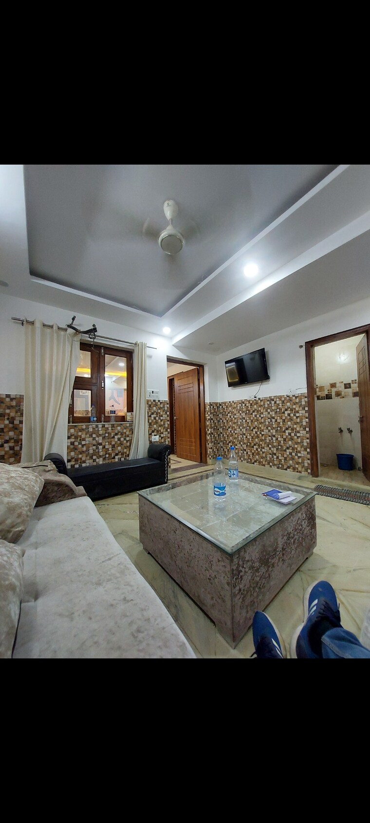 Living Room, aadharshila-apartment 1 Bedroom 500 Sq.Ft. Apartment In Sarita Vihar Delhi 9599060