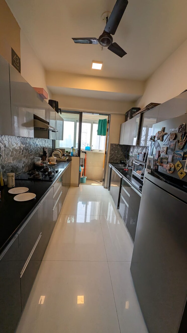 Kitchen, ajmera-aeon 2 Bedroom 880 Sq.Ft. Apartment In Bhakti Park Mumbai 9599039