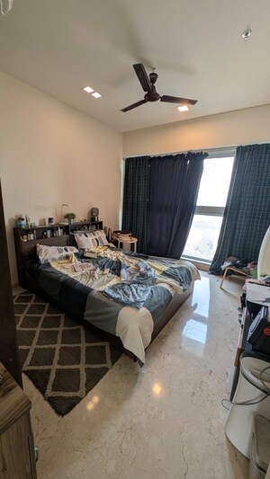 Bedroom in 2 BHK Apartment at Ajmera Aeon, Bhakti Park – for Rent