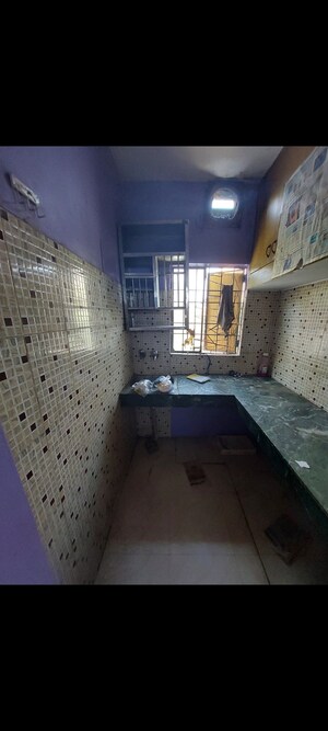 Kitchen in 1 RK Apartment at Aadharshila Apartment, Sarita Vihar – for Rent