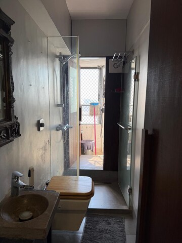 Bathroom in 2 BHK Apartment at Sagar Sangeet CHS Colaba, Colaba – for Rent