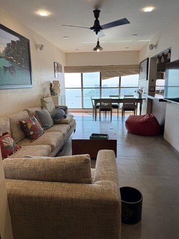 Living Room in 2 BHK Apartment at Sagar Sangeet CHS Colaba, Colaba – for Rent