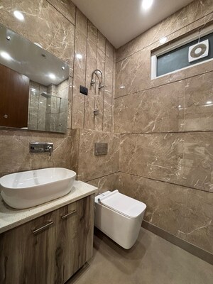 Bathroom in 3 BHK Builder Floor at Shiv Nagar – for Sale