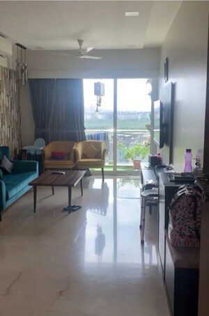 Living Room in 2 BHK Apartment at Ajmera Aeon, Bhakti Park – for Rent