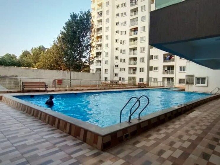 Swimming Pool, thanisandra 2 Bedroom 1250 Sq.Ft. Apartment In Thanisandra Bangalore 9599256