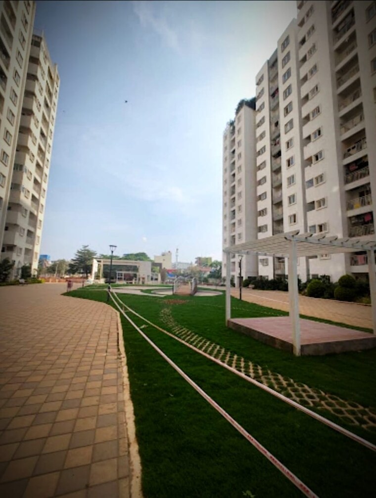 Exterior View, thanisandra 2 Bedroom 1250 Sq.Ft. Apartment In Thanisandra Bangalore 9599256