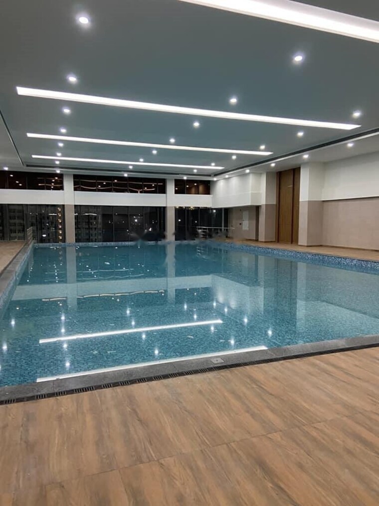 Swimming Pool, gera-world-of-joy Studio 390 Sq.Ft. Apartment In Kharadi Pune 9599349