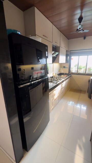 Kitchen in 1 BHK Apartment at Bhartiya Nikoo Homes, Thanisandra Main Road – for Rent