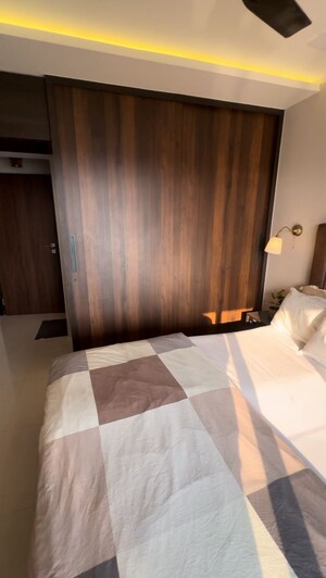 Bedroom in 1 BHK Apartment at Bhartiya Nikoo Homes, Thanisandra Main Road – for Rent