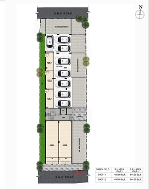 Floor Plan in 3 BHK Apartment at Jyoti Nagar – for Sale