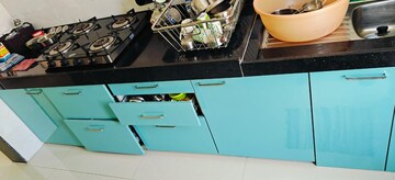 Kitchen in 2 BHK Apartment at Karmvir Avant Sky Villa, Goregaon East – for Rent