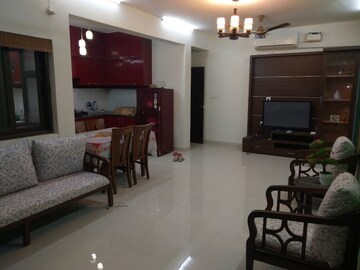 Living Room in 3 BHK Apartment at Manglam Casa Amora, Bainguinim – for Rent