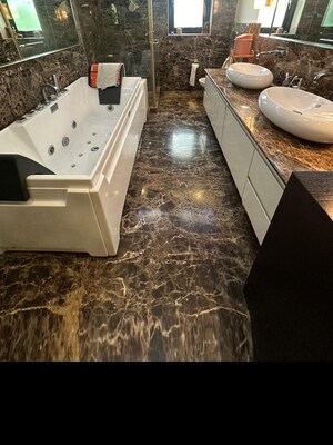 Bathroom in 3 BHK Builder Floor at Green Park Extension – for Sale