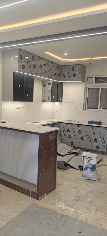 Kitchen in 3 BHK Apartment at Aurobindo Kohinoor, Serilingampally – for Rent