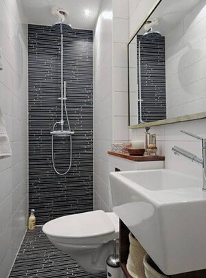 Bathroom in 4 BHK Builder Floor at Sector 21c – for Sale