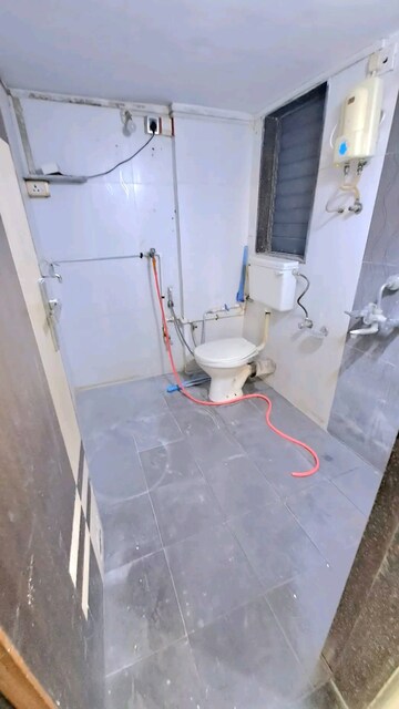 Bathroom in 1 BHK Apartment at MAAD Nakoda Heights, Nalasopara West – for Rent