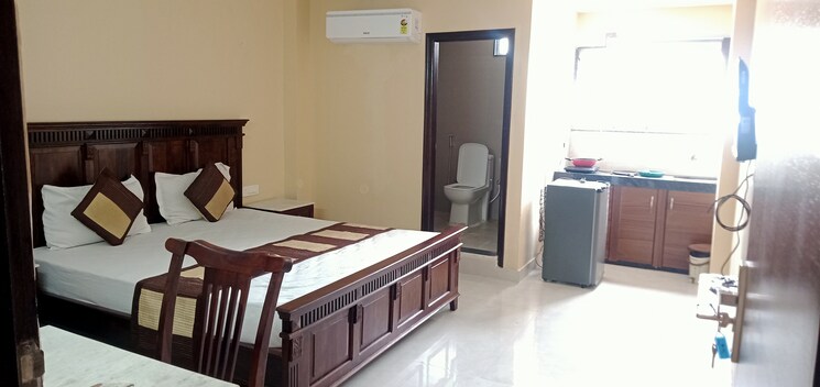 Bedroom, jagatpura 1 RK 290 Sq.Ft. Apartment In Jagatpura Jaipur 9600652