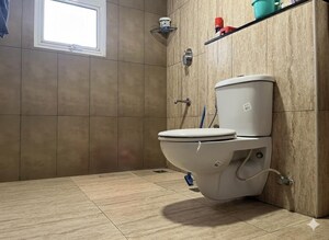 Bathroom in 3.5 BHK Apartment at Prestige Lakeside Habitat, Varthur – for Sale