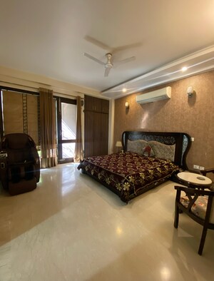 Living Room in 3 BHK Builder Floor at Sushant Lok I – for Sale