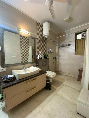 Bedroom in 3 BHK Builder Floor at Sushant Lok I – for Sale