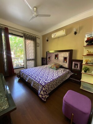 Bedroom in 3 BHK Builder Floor at Sushant Lok I – for Sale