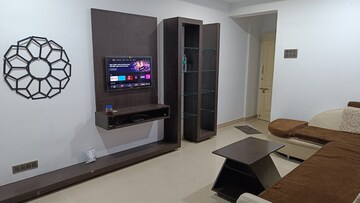 Living Room in 2 BHK Apartment at Aishwaryam Greens Co-operative Housing Society, Wakad – for Sale
