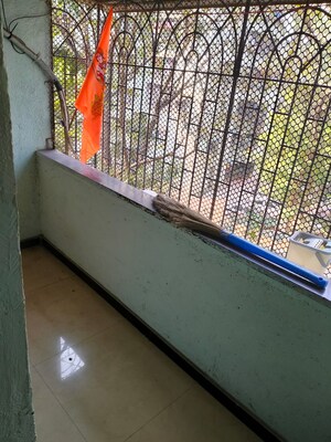 Balcony in 1 BHK Apartment at Brightland 2 CHS Ltd C1 C2, Balkum Pada – for Rent