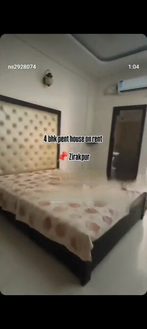 Bedroom in 3.5 BHK Apartment at Motiaz Royal Citi, Ambala Highway – for Rent