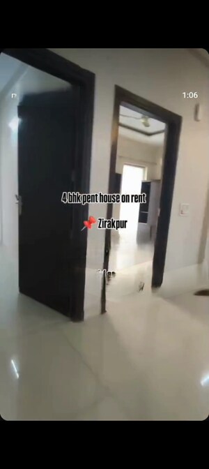 Staircase in 3.5 BHK Apartment at Motiaz Royal Citi, Ambala Highway – for Rent