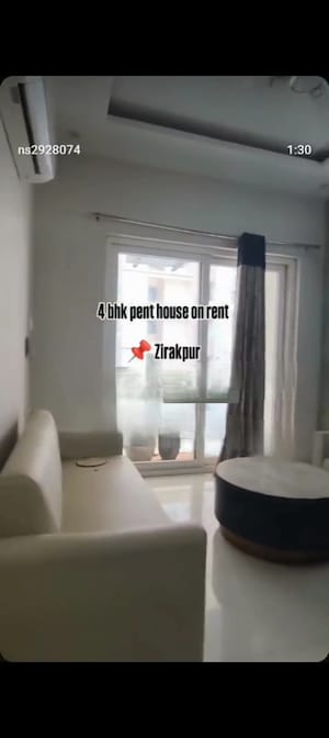 Living Room in 3.5 BHK Apartment at Motiaz Royal Citi, Ambala Highway – for Rent