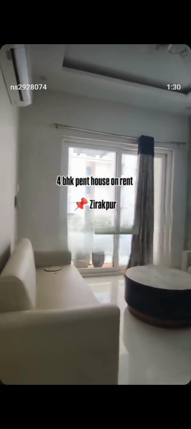 Living Room, motiaz-royal-citi 3.5 Bedroom 1730 Sq.Ft. Apartment In Ambala Highway Zirakpur 9600401