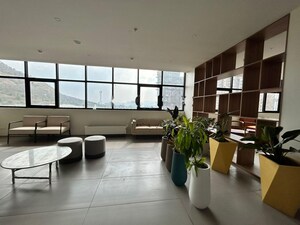 Team Area in 1 BHK Apartment at Godrej Hillside 2, Mahalunge – for Rent