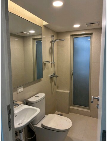 Bathroom in 1 BHK Apartment at Hiranandani Estate Solitaire C, Ghodbunder Road – for Sale